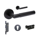 Vertex Entrance Set - includes 10070, 1143, 7020.2 & 1148 (70mm Key/Turn) in Black