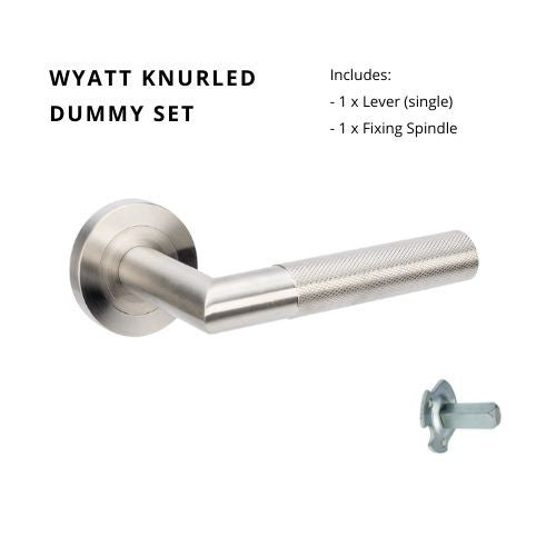 Wyatt Dummy Set - Right Hand in Satin Stainless