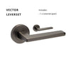 Vector Round Rose Leverset in Graphite Nickel