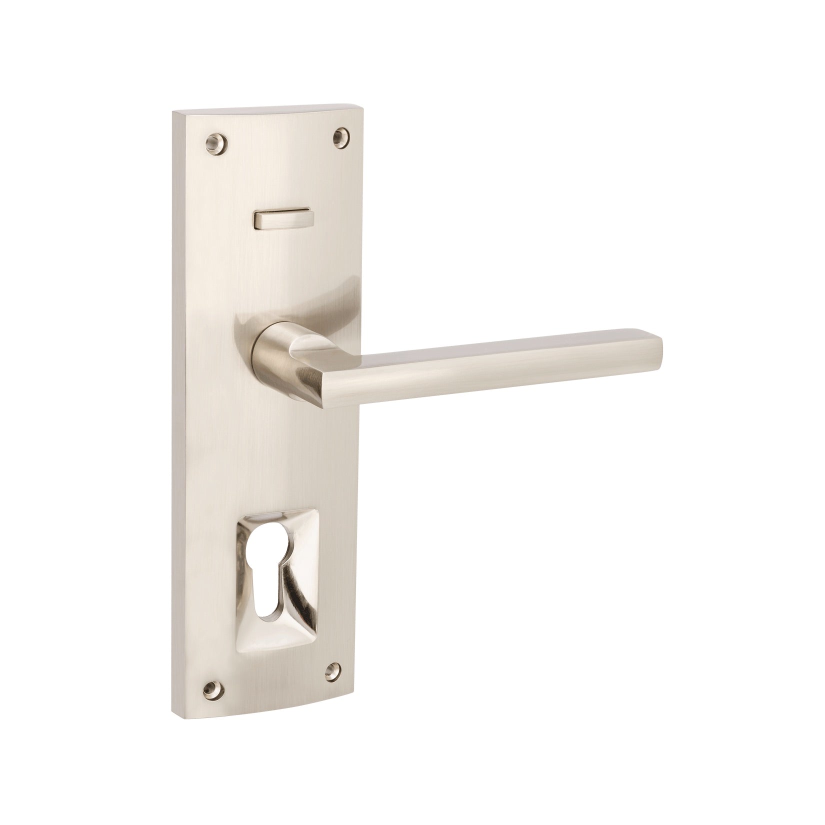 +Epic Knox - Multi Function Entrance Set in Brushed Nickel