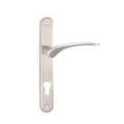 Apollo Lever on Longplate (235x32mm) - E85 in Brushed Nickel