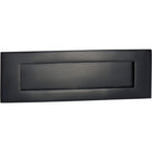 Letter Plate Matt Black H100xW300mm in Matt Black