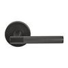 Domici knurledPassage setBox packNo latchGG in Graphite Grey