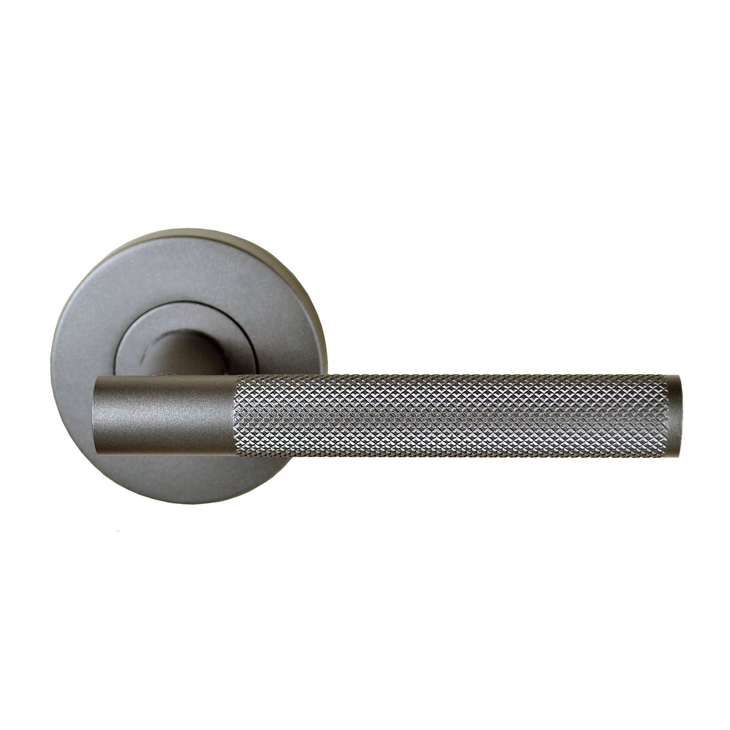Domici knurledPassage setBox packNo latchGMG in Gun Metal / Grey