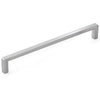 MILANO D HANDLE 192MM DULL BRUSHED NICKEL in Dull Brushed Nickel