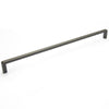 MILANO D HANDLE 320MM METALLIC GREY in Metallic Grey