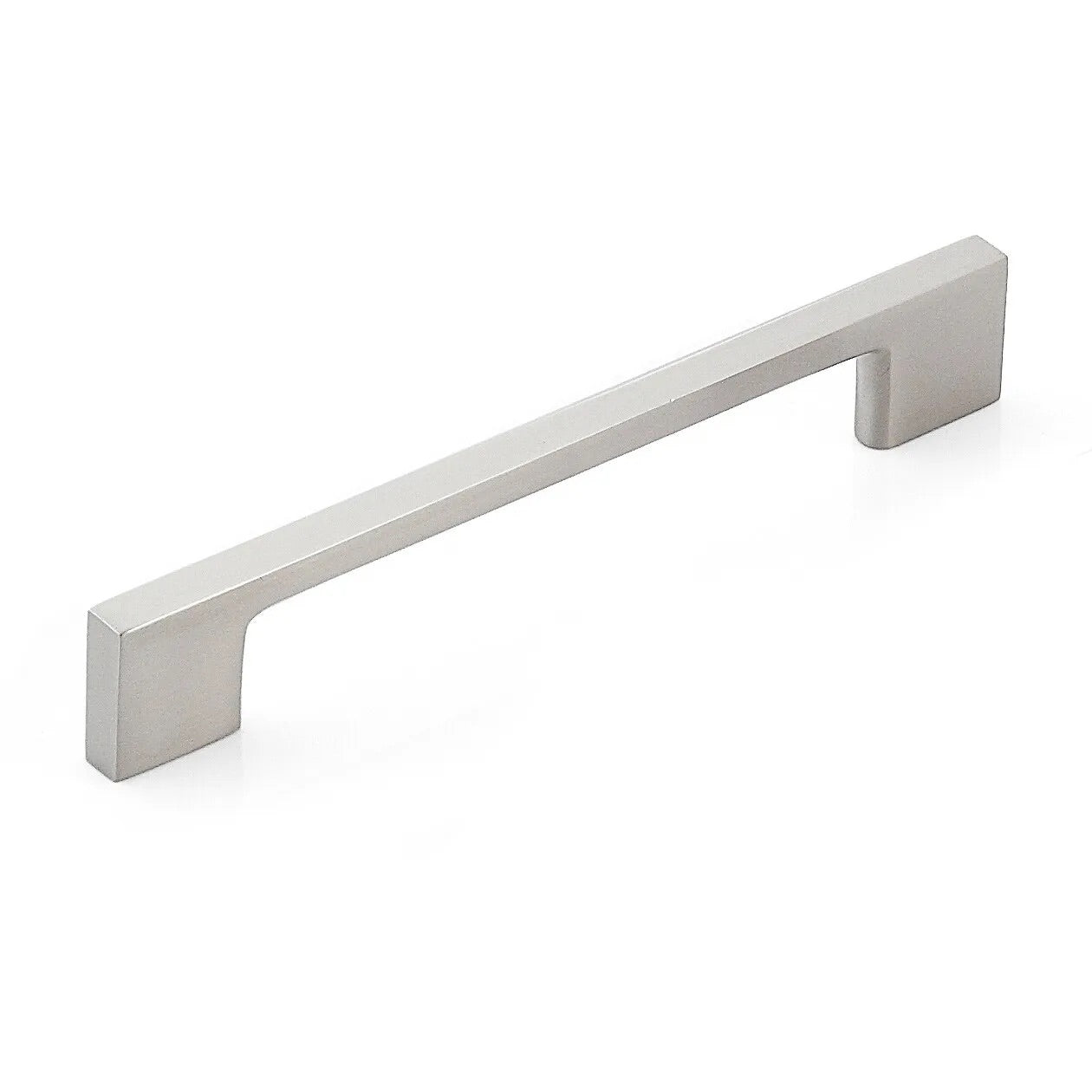 Momo LIVORNO cabinet pull handle in dark bronze finish with sleek, modern design for kitchen or furniture drawers.