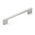 Momo LIVORNO cabinet pull handle in dark bronze finish with sleek, modern design for kitchen or furniture drawers.
