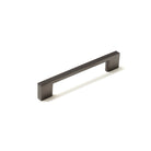 Momo LIVORNO cabinet pull handle in matte nickel finish, showcasing sleek modern design and sturdy metal construction.