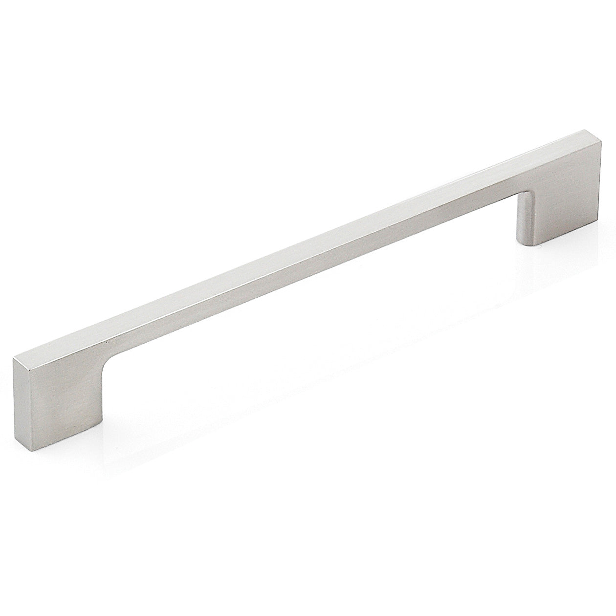 Momo LIVORNO cabinet pull handle with dark bronze finish, sleek metal design for furniture drawers and cabinets.