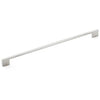 MOMO HANDLES LIVORNO D HANDLE 224MM DULL BRUSHED NICKEL in Dull Brushed Nickel