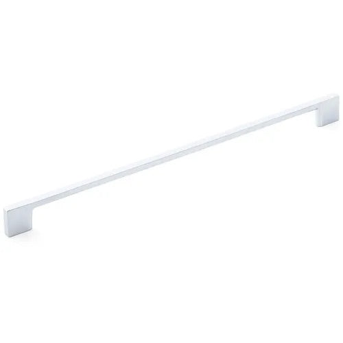 MOMO HANDLES LIVORNO D HANDLE 224MM SATIN CHROME in Satin Chrome