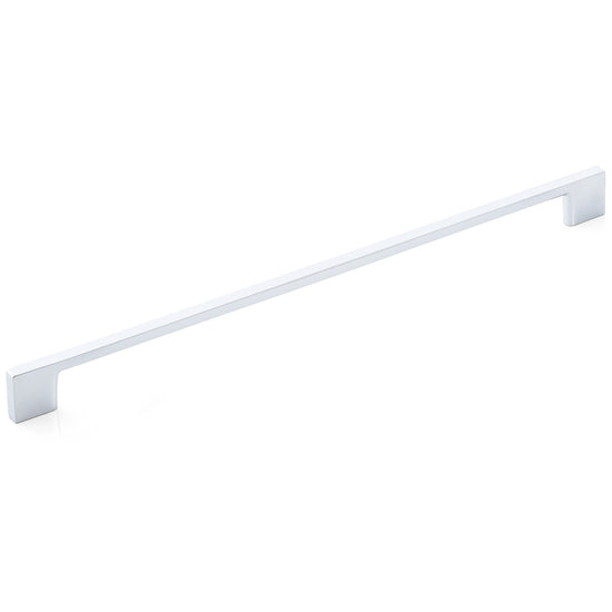 LIVORNO D HANDLE 256MM SATIN CHROME in Satin Chrome