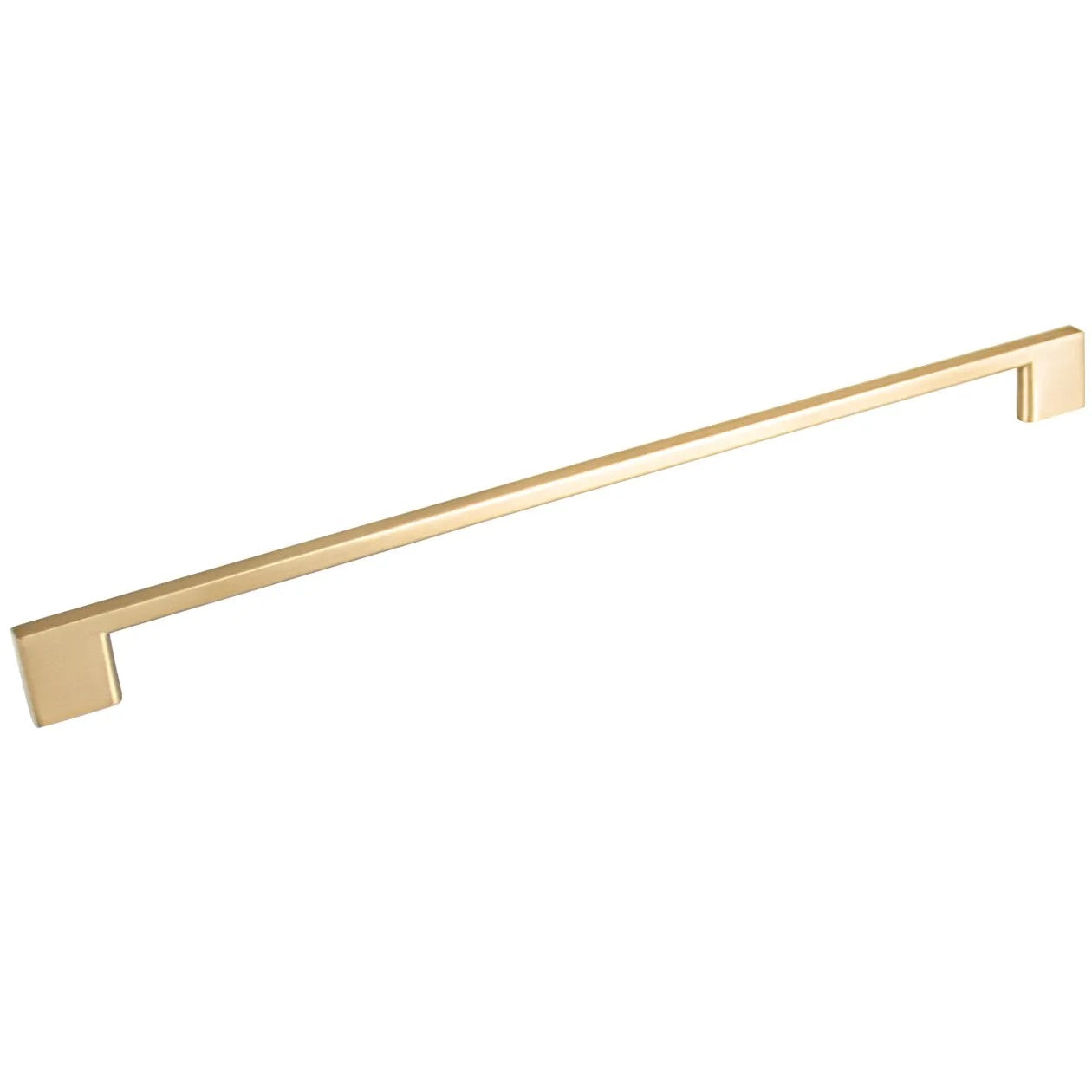 LIVORNO D HANDLE 320MM BRUSHED MATT BRASS in Brushed Matt Brass