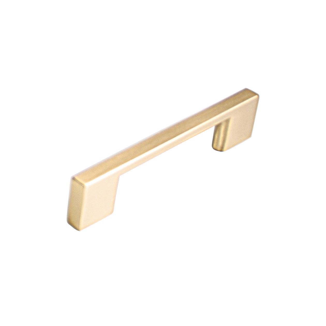 LIVORNO D HANDLE 96MM BRUSHED MATT BRASS in Brushed Matt Brass