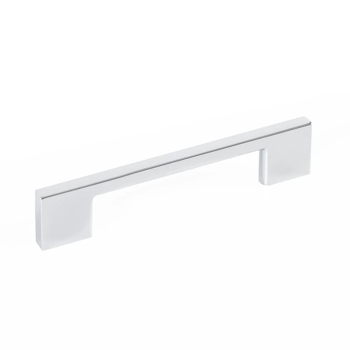 Momo LIVORNO cabinet pull handle in matte black with sleek, modern design for kitchen or furniture drawers.