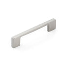 Momo LIVORNO cabinet pull handle in dark bronze finish, sleek metal design for kitchen or furniture drawers and cabinets.