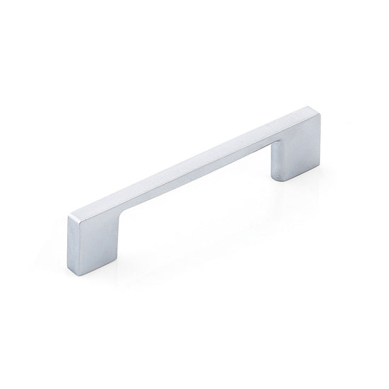 LIVORNO D HANDLE 96MM SATIN CHROME in Satin Chrome