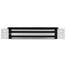 EMZ4 E/MAGNET RESESSED 12/24VDC SINGLE NON MONITORED in Satin Aluminium