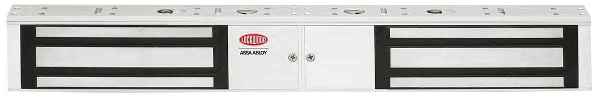 EMZ8 E/MAGNET 12/24VDC DOUBLE MONITORED in Satin Aluminium