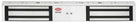 EMZ8 E/MAGNET 12/24VDC DOUBLE MONITORED in Satin Aluminium