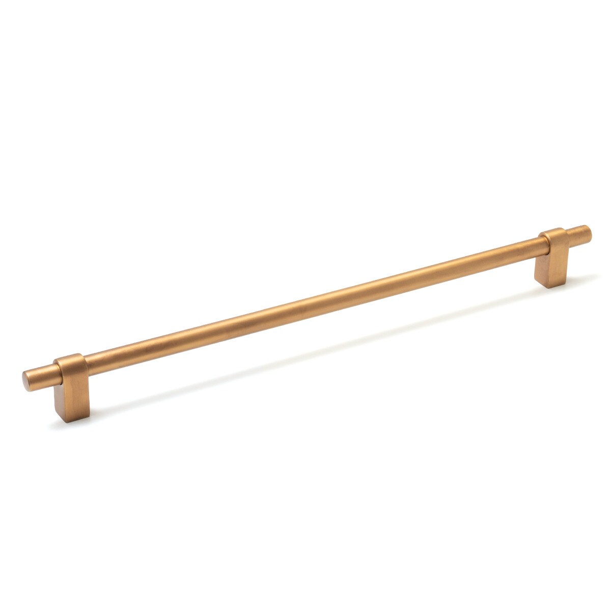 Momo MAIDA cabinet pull handle in matte black with sleek, modern design mounted on a cabinet door.