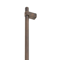 Momo MAIDA 648mm cabinet pull handle in brushed aluminum with sleek, modern design for kitchen or furniture cabinetry.