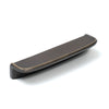 MONACO 96MM PULL HANDLE ANTIQUE BRASS in Antique Brass
