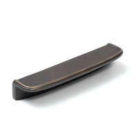 MONACO 96MM PULL HANDLE ANTIQUE BRASS in Antique Brass