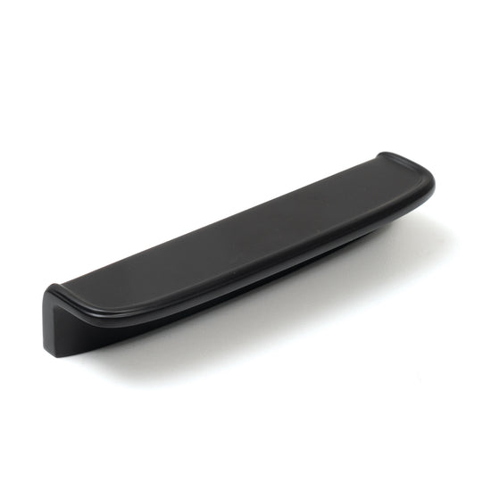 MONACO 96MM PULL HANDLE MATT BLACK in Matt Black