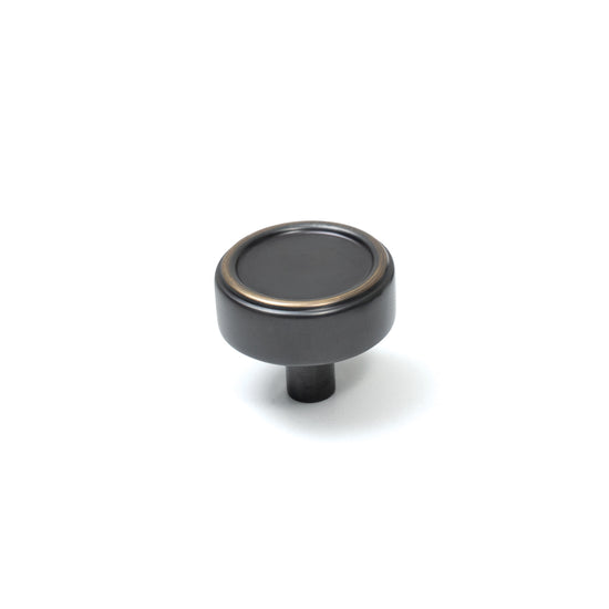 MONACO 36MM ROUND KNOB ANTIQUE BRASS in Antique Brass