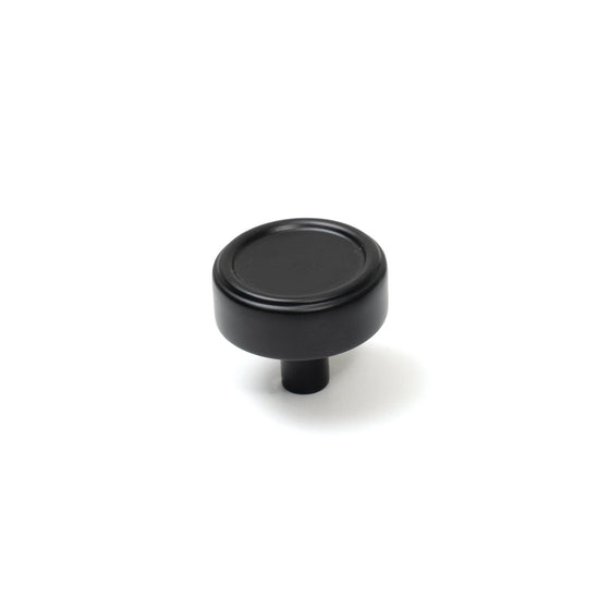 MONACO 36MM ROUND KNOB MATT BLACK in Matt Black