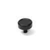 MONACO 36MM ROUND KNOB MATT BLACK in Matt Black
