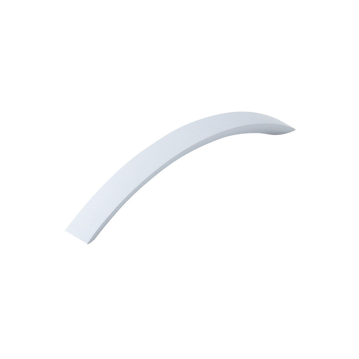 Momo Caserta cabinet pull handle in brushed aluminum, featuring a sleek, modern design for kitchen or furniture drawers.