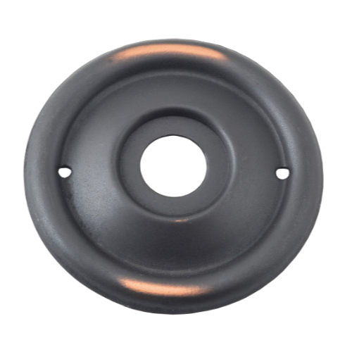 Backplate For Milled Edge Mortice Knob Pair Antique Copper D52mm in Antique Copper