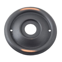 Backplate For Milled Edge Mortice Knob Pair Antique Copper D52mm in Antique Copper