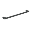 Serenity: Single Towel Rail 600mm Graphite in Graphite