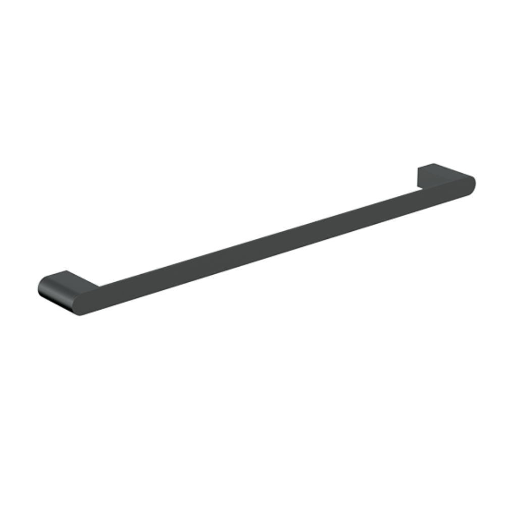 Serenity: Single Towel Rail 600mm Graphite in Graphite