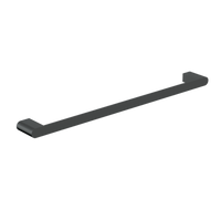 Serenity: Single Towel Rail 600mm Graphite in Graphite