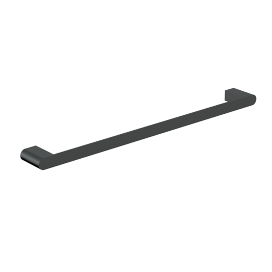 Serenity: Single Towel Rail 600mm Graphite in Graphite