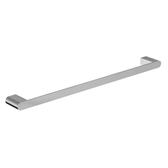 Serenity: Single Towel Rail 600mm Polished Stainless Steel in Polished Stainless Steel