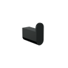 Serenity: Robe Hook Designer Black in Designer Black