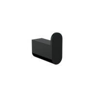 Serenity: Robe Hook Designer Black in Designer Black