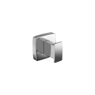 Single Robe Hook SS Bright in Polished Stainless Steel