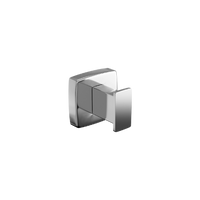Single Robe Hook SS Bright in Polished Stainless Steel