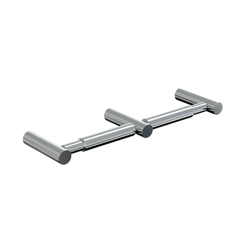 Lawson Double Toilet Roll Holder PSS in Polished Stainless Steel