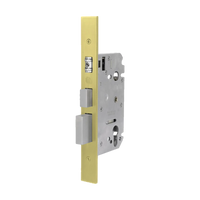 304SS myLOCK Integrated Roller/Privacy/Dead Lock PB 60mm in Satin Brass PVD