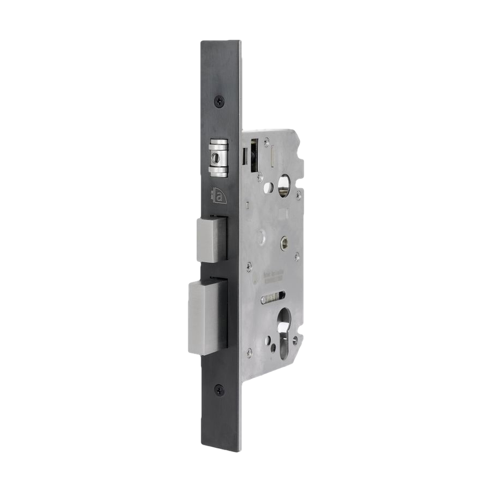 304SS myLOCK Integrated Roller/Privacy/Dead Lock Black 60mm in Black
