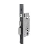304SS myLOCK Integrated Roller/Privacy/Dead Lock Black 60mm in Black