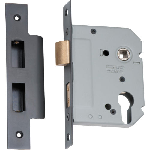 Mortice Lock Euro Antique Copper CTC47.5mm Backset 57mm in Antique Copper